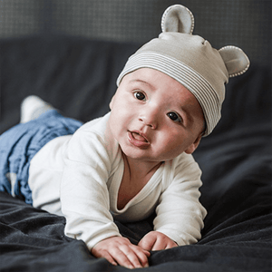 Belly Armor | Baby Hat with RadiaShield® - Radiation Shielding Fabric 