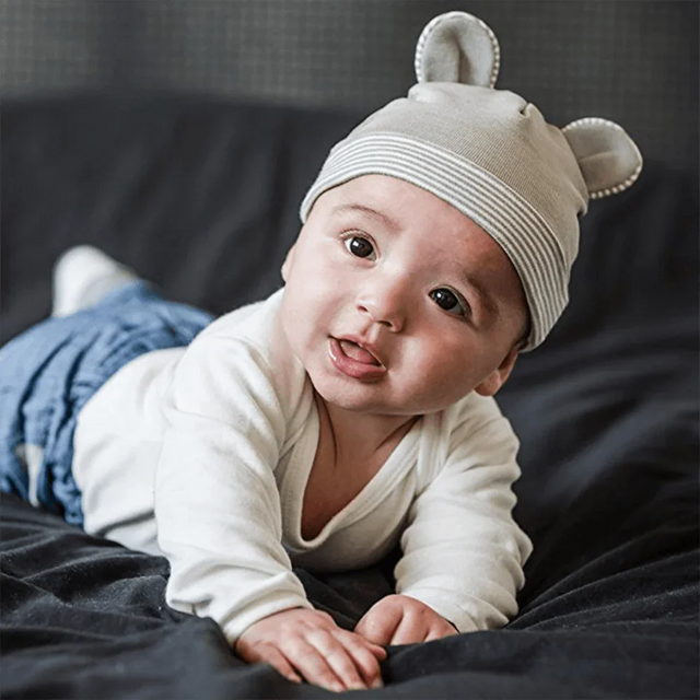 Belly Armor EMF Protection Organic Baby Hat