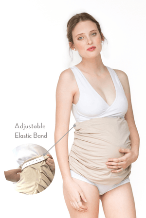 Belly Band with RadiaShield® Fabric creates a comfortable, protective shield against wireless radiation. These maternity bands are perfect for expecting mothers who prefer less snugness around their belly and a looser fit. Belly Armor | Belly Band with RadiaShield® | Reduces Exposure to EMF